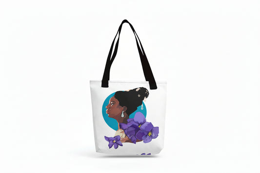 Nina Simone "Violet" Tote Bag