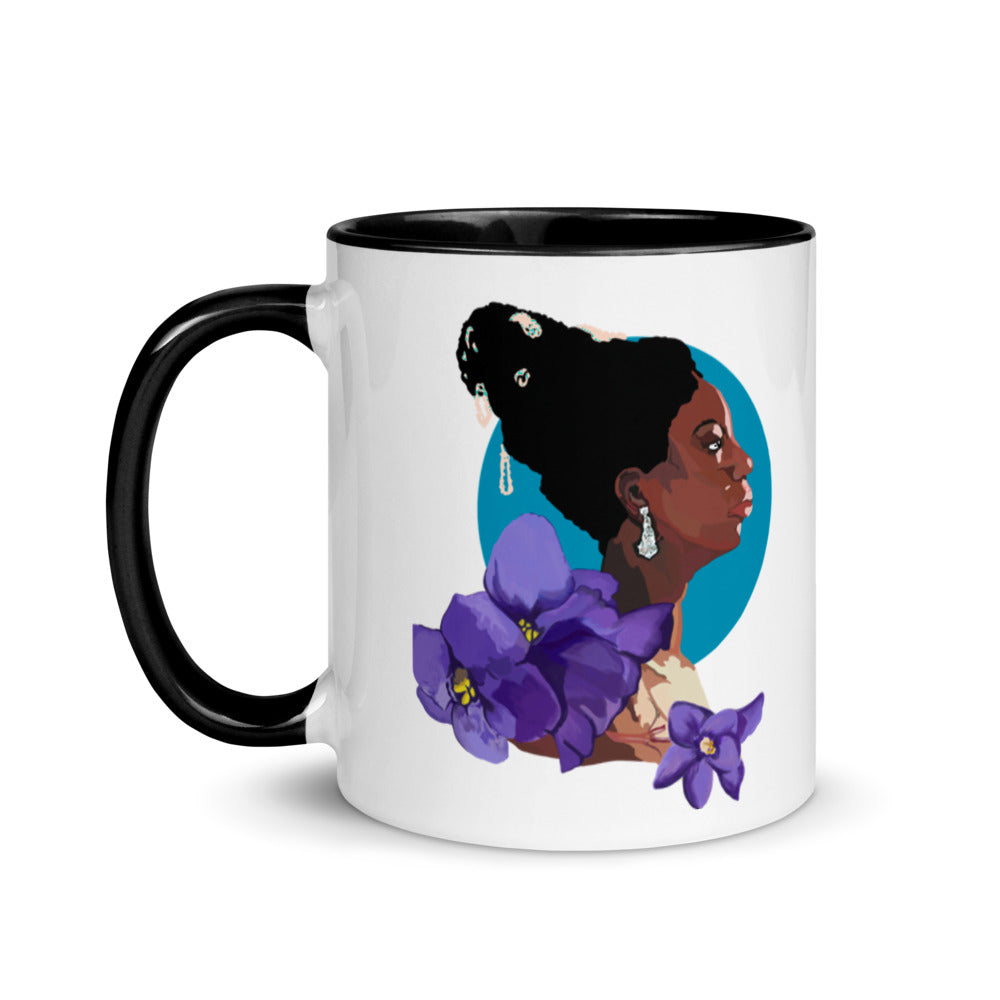 Nina Simone "African Violet" Mug