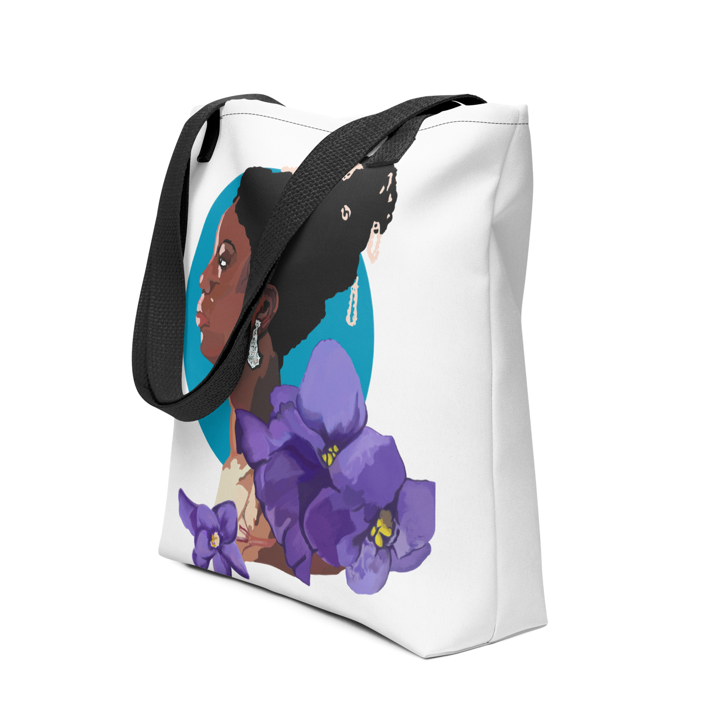 Nina Simone "Violet" Tote Bag