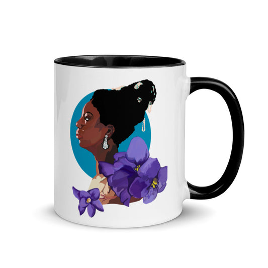 Nina Simone "African Violet" Mug